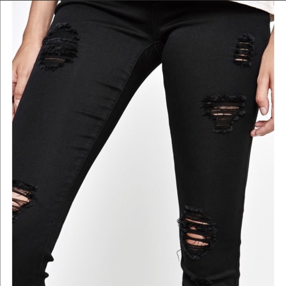 PacSun Slashed Perfect Fit Jeggings Bundle - Picture 12 of 13